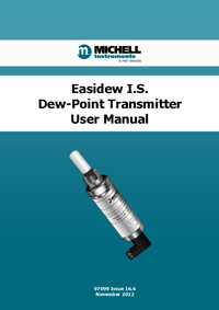 Thumbnail of document Manual - EA2-IS-TX I.S. Dew Point Transmitter